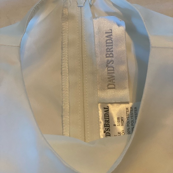 Worn Once David's Bridal Kids Formal Flower Girl Dress. - Picture 6 of 6